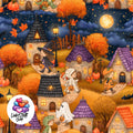 Meterware Stoff Halloween Kinder